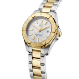 Tag Heuer Aquaracer Mother of Pearl Dial Two Tone Steel Strap Watch for Men - WBD1420.BB0321 Authentic Buy Shop Now