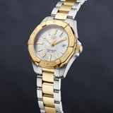Tag Heuer Aquaracer Mother of Pearl Dial Two Tone Steel Strap Watch for Men - WBD1420.BB0321 Authentic Buy Shop Now