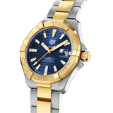 Tag Heuer Aquaracer Calibre 5 Blue Dial Two Tone Steel Strap Watch for Women - WBD2120.BB0930 Authentic Buy Shop Now