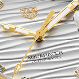 Tag Heuer Aquaracer Automatic Diamonds Silver Dial Two Tone Steel Strap Watch for Women - WBD2321.BB0320 Authentic Buy Shop Now