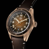 Tag Heuer Autavia Brown Dial Brown Leather Strap Watch for Men - WBE5191.FC8276 Authentic Buy Shop Now