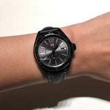 Tag Heuer Formula 1 Quartz Black Dial Black Leather Strap Watch for Women - WBJ1414.FC8234 Authentic Buy Shop Now