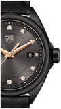 Tag Heuer Formula 1 Diamonds Black Dial Black Leather Strap Watch for Women - WBJ1417.FC8234 Authentic Buy Shop Now