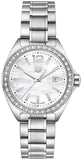 Tag Heuer Formula 1 Diamonds Mother of Pearl White Dial Silver Steel Strap Watch for Women - WBJ141A.BA0664 Authentic Buy Shop Now