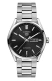 Tag Heuer Carrera Calibre 5 Automatic Black Dial Silver Steel Strap Watch for Men - WAR201A.BA0723 Authentic Buy Shop Now