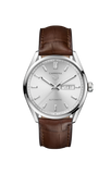 Tag Heuer Carrera Day Date Silver Dial Brown Leather Strap Watch for Men - WBN2011.FC6484 Authentic Buy Shop Now