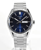 Tag Heuer Carrera Day Date Blue Dial Silver Steel Strap Watch for Women - WBN2012.BA0640 Authentic Buy Shop Now