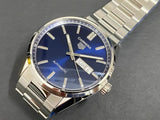 Tag Heuer Carrera Day Date Blue Dial Silver Steel Strap Watch for Women - WBN2012.BA0640 Authentic Buy Shop Now