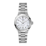 Tag Heuer Carrera Mother of Pearl Dial Silver Steel Strap Watch for Women - WBN2410.BA0621 Authentic Buy Shop Now