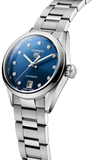 Tag Heuer Carrera Diamonds Blue Dial Silver Steel Strap Watch for Women - WBN2413.BA0621 Authentic Buy Shop Now