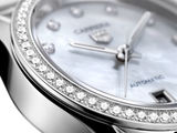 Tag Heuer Carrera Date Diamonds Mother of Pearl Dial Silver Steel Strap Watch for Women - WBN2414.BA0621 Authentic Buy Shop Now