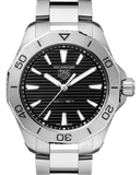 Tag Heuer Aquaracer Professional 200 Quartz Black Dial Silver Steel Strap Watch for Men - WBP1110.BA0627 Authentic Buy Shop Now