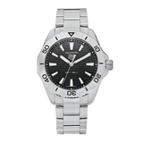 Tag Heuer Aquaracer Professional 200 Quartz Black Dial Silver Steel Strap Watch for Men - WBP1110.BA0627 Authentic Buy Shop Now