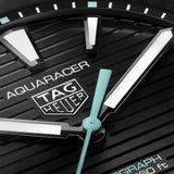 Tag Heuer Aquaracer Professional 200 Solargraph Quartz Black Dial Silver Steel Strap Watch for Men - WBP1180.BF0000 Authentic Buy Shop Now