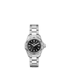 Tag Heuer Aquaracer Professional 200 Quartz Black Dial Silver Steel Strap Watch for Women - WBP1410.BA0622 Authentic Buy Shop Now