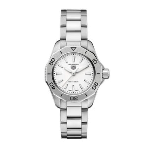 Tag Heuer Aquaracer Professional 200 Quartz White Dial Silver Steel Strap Watch for Women - WBP1411.BA0622 Authentic Buy Shop Now