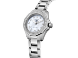 Tag Heuer Aquaracer Professional 200 Quartz Diamond Mother of Pearl Dial Silver Steel Strap Watch for Women - WBP1417.BA0622 Authentic Buy Shop Now