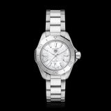 Tag Heuer Aquaracer Professional 200 Quartz Mother of Pearl Dial Silver Steel Strap Watch for Women - WBP1418.BA0622 Authentic Buy Shop Now