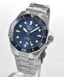Tag Heuer Aquaracer Professional 300 Automatic Blue Dial Silver Steel Strap Watch for Men - WBP201B.BA0632 Authentic Buy Shop Now