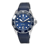 Tag Heuer Aquaracer Professional 300 Automatic Blue Dial Blue Rubber Strap Watch for Men - WBP201B.FT6198 Authentic Buy Shop Now