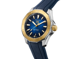 Tag Heuer Aquaracer Professional 200 Automatic Blue Dial Blue Rubber Strap Watch for Men - WBP2150.FT6210 Authentic Buy Shop Now