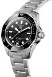 Tag Heuer Aquaracer Professional 300 Automatic Black Dial Silver Steel Strap Watch for Women - WBP231D.BA0626 Authentic Buy Shop Now