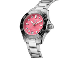Tag Heuer Aquaracer Professional 300 Automatic Diamonds Pink Dial Silver Steel Strap Watch for Women - WBP231J.BA0618 Authentic Buy Shop Now