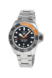 Tag Heuer Aquaracer Professional 1000 Superdiver Automatic Black Dial Silver Steel Strap Watch for Men - WBP5A8A.BF0619 Authentic Buy Shop Now