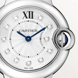 Cartier Ballon Bleu de Cartier Diamonds Silver Dial Silver Steel Strap Watch for Women - WE902073 Authentic Buy Shop Now