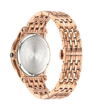 Versace Palazzo Empire Black Dial Rose Gold Steel Strap Watch for Men - VERD00718 Authentic Buy Shop Now