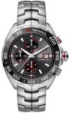 Tag Heuer Formula 1 Chronograph Senna Grey Dial Silver Steel Strap Watch for Men - CAZ201D.BA0633 Authentic Buy Shop Now