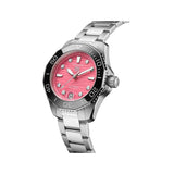 Tag Heuer Aquaracer Professional 300 Automatic Diamonds Pink Dial Silver Steel Strap Watch for Women - WBP231J.BA0618 Authentic Buy Shop Now