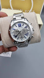 Michael Kors Bradshaw Quartz Silver Dial Silver Steel Strap Watch For Women - MK6320 Authentic Buy Shop Now