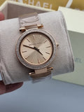 Michael Kors Darci Rose Gold Dial Rose Gold Mesh Bracelet Watch for Women - MK3369 Authentic Buy Shop Now