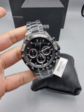 Hugo Boss Hero Black Dial Black Steel Strap Watch for Men - 1513754 Authentic Buy Shop Now