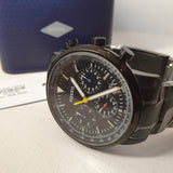 Fossil Goodwin Chronograph Black Dial Black Steel Strap Watch for Men - FS5413 Authentic Buy Shop Now