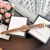 Gucci G Timeless Quartz Pink Dial Three Tone Leather Strap Watch For Women - YA1264118 Authentic Buy Shop Now