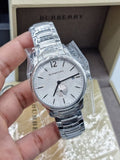 Burberry The Classic Silver Dial Silver Steel Strap Watch for Men - BU10004 Authentic Buy Shop Now