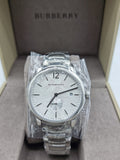 Burberry The Classic Silver Dial Silver Steel Strap Watch for Men - BU10004 Authentic Buy Shop Now