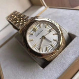 Versace V-Urban Quartz White Dial Gold Steel Strap Watch For Men - VELQ00719 Authentic Buy Shop Now