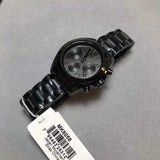 Michael Kors Bradshaw Chronograph Black Dial Black Steel Strap Watch For Women - MK6058 Authentic Buy Shop Now