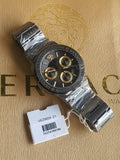 Versace Greca Icon Quartz Black Dial Black Steel Strap Watch For Men - VEZ900521 Authentic Buy Shop Now