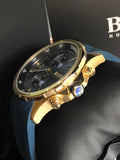 Hugo Boss Globetrotter Blue Dial Blue Silicone Strap Watch for Men - 1513822 Authentic Buy Shop Now