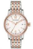 Burberry Analog White Dial Two Tone Steel Strap Watch for Women - BU7872 Authentic Buy Shop Now