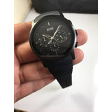 Hugo Boss Modern Black Dial Black Rubber Strap Watch for Men - 1512639 Authentic Buy Shop Now