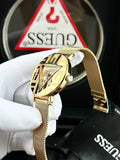 Guess Iconic Quartz Gold Dial Gold Mesh Bracelet Watch For Women - GW0527L2 Authentic Buy Shop Now