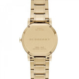 Burberry The City Gold Dial Gold Steel Strap Watch for Women - BU9033 Authentic Buy Shop Now