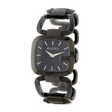 Gucci G Gucci 125 G Series Bracelet Black Dial Watch For Women - YA125403 Authentic Buy Shop Now