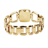Gucci G Gucci Diamonds Mother of Pearl Dial Yellow Gold Steel Strap Watch For Women - YA125513 Authentic Buy Shop Now