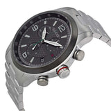 Gucci G Timeless Chronograph Grey Dial Silver Steel Strap Watch For Men - YA126238 Authentic Buy Shop Now